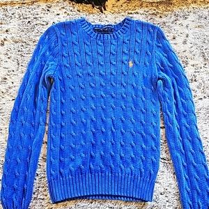 Ralph Lauren women's cable knit sweater